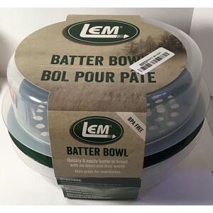 Batter Bowl for Coating Meat Vegetables Green Products BPA FREE Plastic